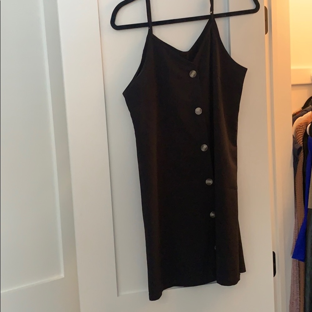 Black tank dress